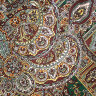 Шерстяной Павлопосадский платок "Садко", 125*125 см, арт. 598-52